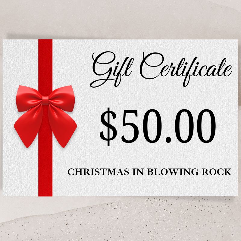 $50 Gift Certificate
